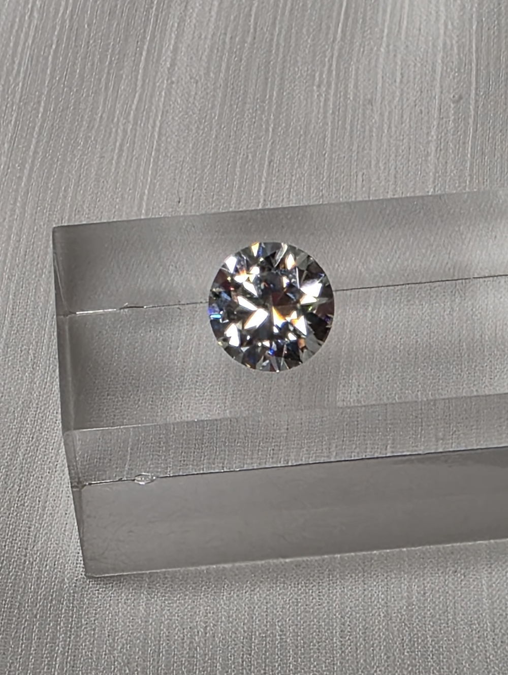 Moissanite 3.5 Carat Round Brilliant Loose Gemstone